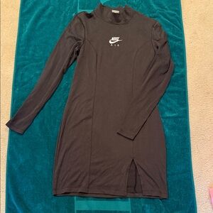 Nike Air Black Long Sleeve Dress